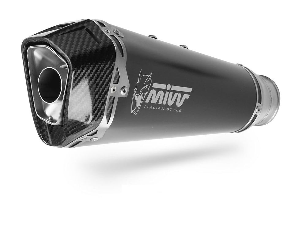 MIVV Exhaust Delta Race Slip-On BMW F900R Black B.038.LDRB