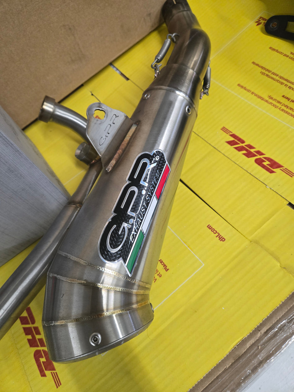 USED GPR P Powercone Evo Slip-on Exhaust for Ducati Scrambler 803 2021-2024  E5.D.137.DBHOM.PCEV