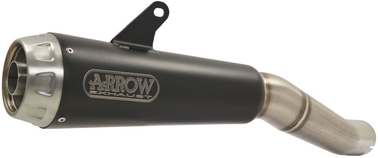 IN STOCK 71898PRN Arrow Pro-Race ZX-6R 636 2009-2025 2026  Slip-on Exhaust Nichrome Dark with Steel End Cap