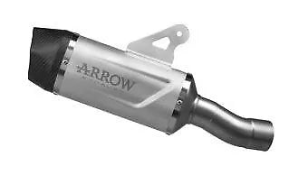 Arrow Husqvarna Svartpilen 401 '20 Escape Dark Indy Race Homologado De Aluminio Con Tubo De Enlace Soldado 72631akn