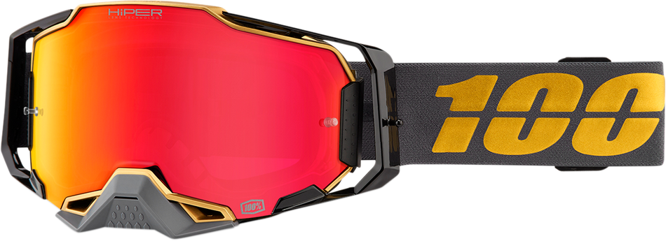 100% Armega Goggles - Falcon 5 - HiPER Red Mirror 50003-00001