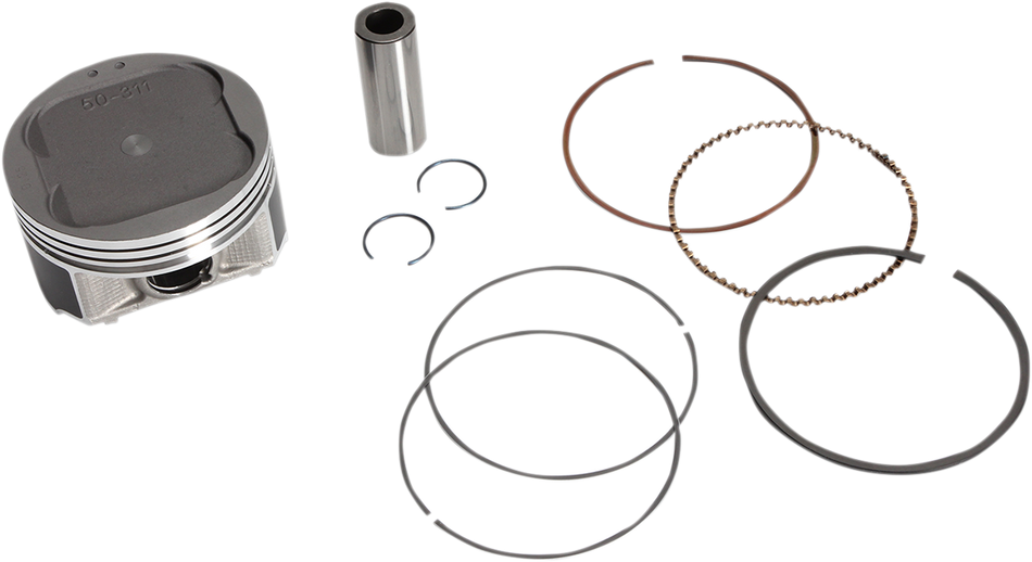 WSM Piston Kit - Polaris 500 - +.25 mm 50-311-04K