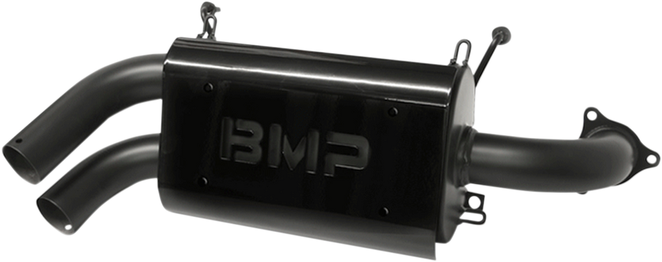 BIKEMAN PERFORMANCE RZR XP Turbo Muffler - Black 17-312-CB