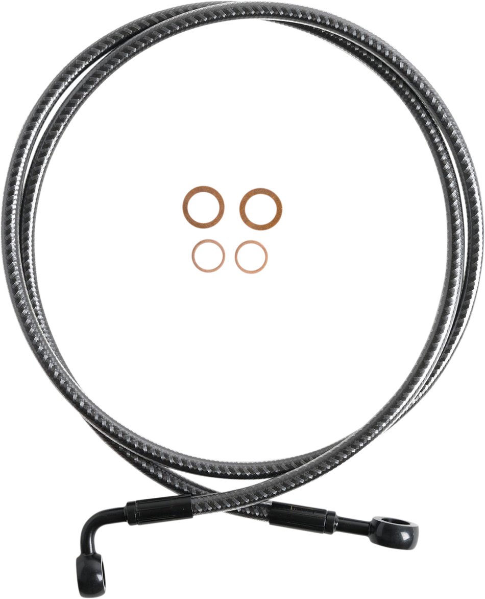 MAGNUM Brake Line - Front - 180/90 - 50" - KARBONFIBR 76450SW