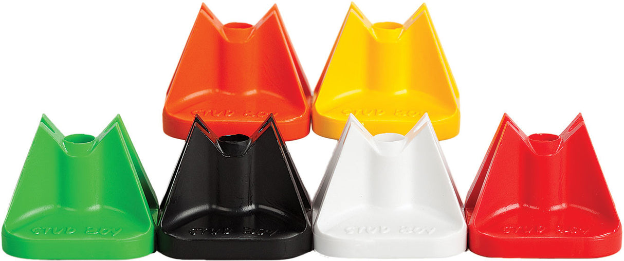 STUD BOY Super-Lite Pro Series Single Backers .75" 84/Pk White 2513-P8-WHT