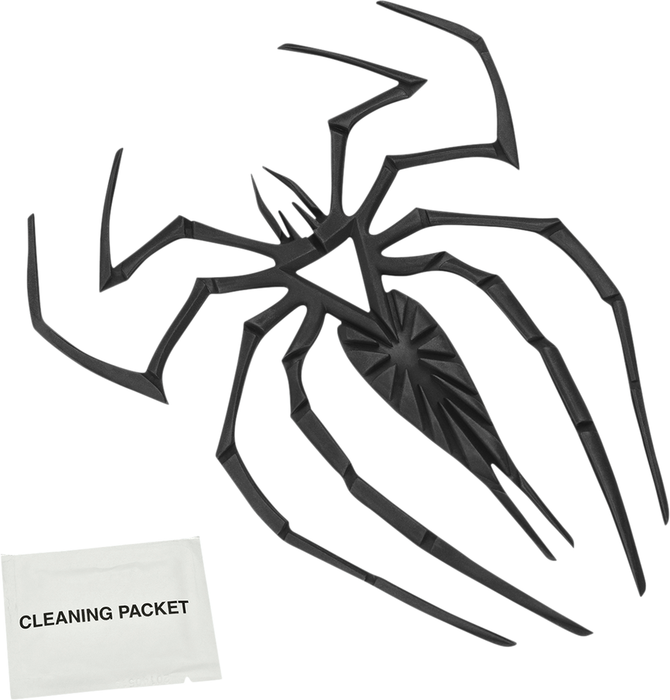 SHOW CHROME Tank Pad - Spider - Black 4-243B