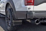 Rally Armor 17-19 Ford F-150 Raptor UR Black Mud Flap w/ Dark Grey Logo MF53-UR-BLK/DGRY