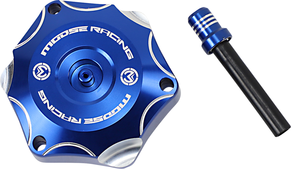 MOOSE RACING Gas Cap - Blue - Yamaha T03-4132L