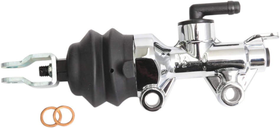 DRAG SPECIALTIES Master Cylinder - Rear - Chrome B17-0651