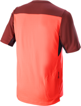 Camiseta ALPINESTARS Drop 6.0 V2 - Manga corta - Coral/Negro - Mediano 1766322-3141-MD 