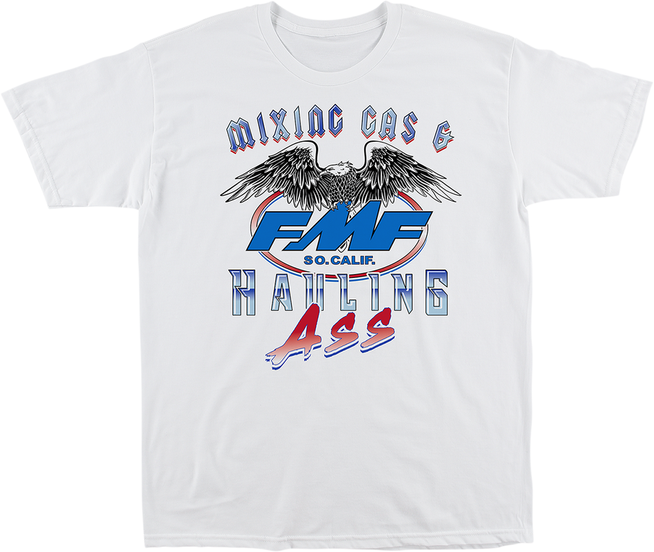 FMF Fighter T-Shirt - Weiß - Klein FA21118907WHSM 3030-21277 