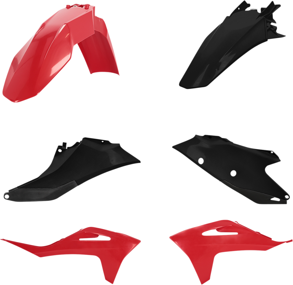 ACERBIS Standard-Ersatz-Bodykit – Rot/Schwarz 2872781018 