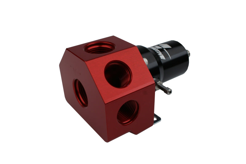 Aeromotive Regulator - 30-120 PSI - .500 Valve - 4x AN-08 and AN-10 inlets / AN-10 Bypass 13133