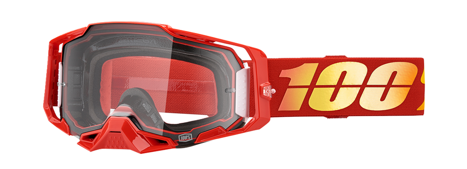 100% Armega Goggles - Nuketown - Clear 50004-00020