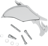 PRO-ONE PERF.MFG. Mirror - Flame - Chrome - Left 104220