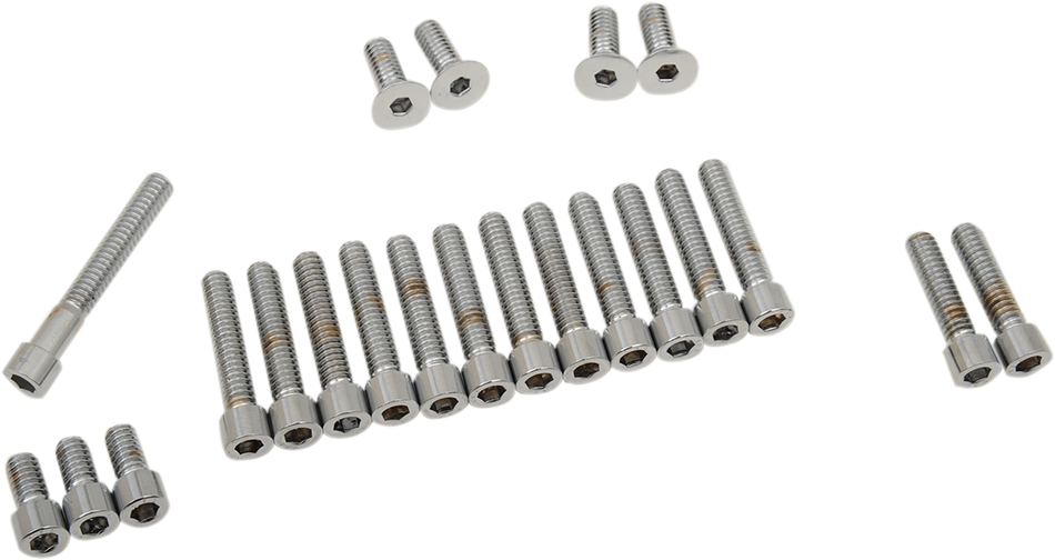 DRAG SPECIALTIES Smooth Socket Camshaft/Primary Bolts - '70-'84 MK136S