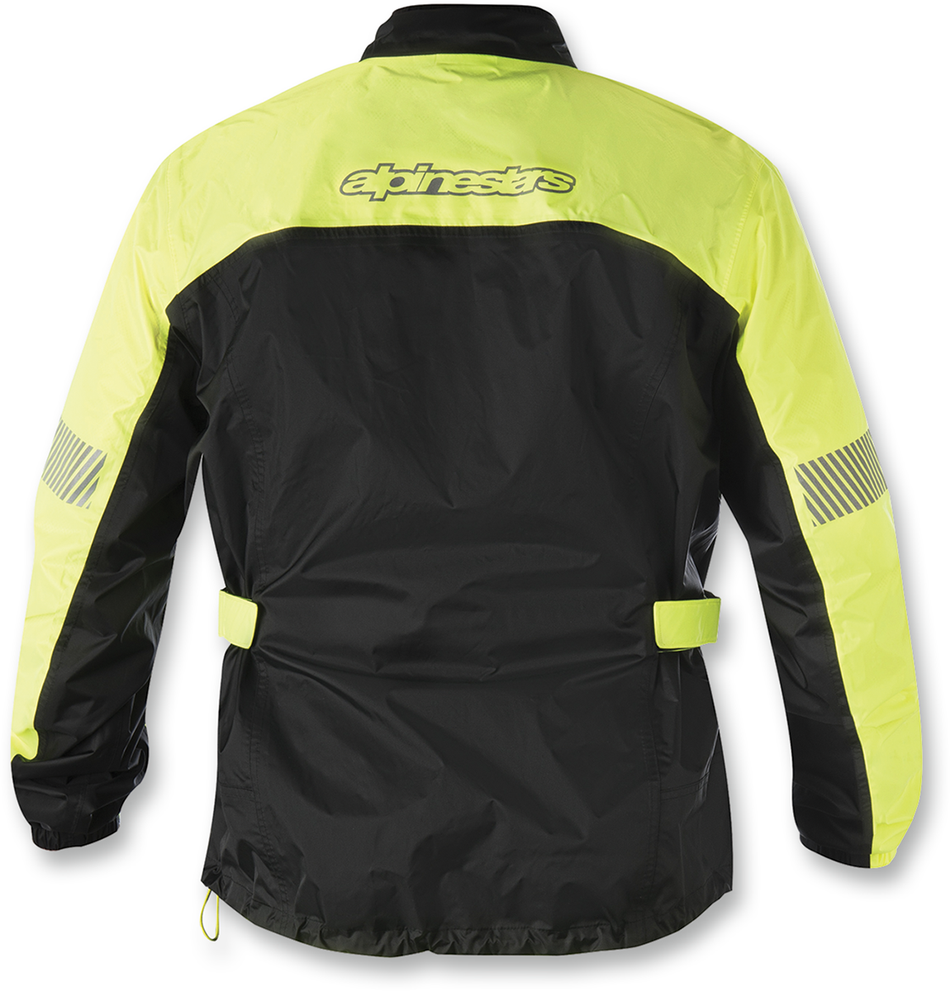 ALPINESTARS Hurricane Rain Jacket - Yellow/Black - Large 3204617-551-L