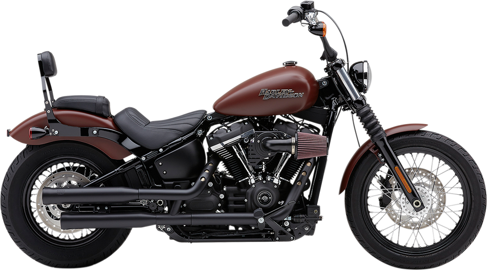 COBRA Neighbor Hater Mufflers for Softail - Black 6047B