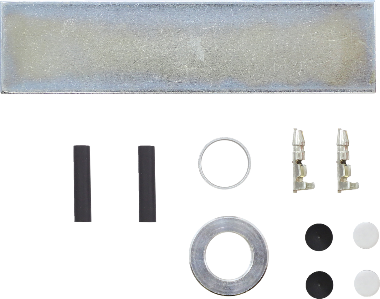 HIGHSIDER Mirror - Montana Rim - Side View - Turn Signal - Round - Black 301-528