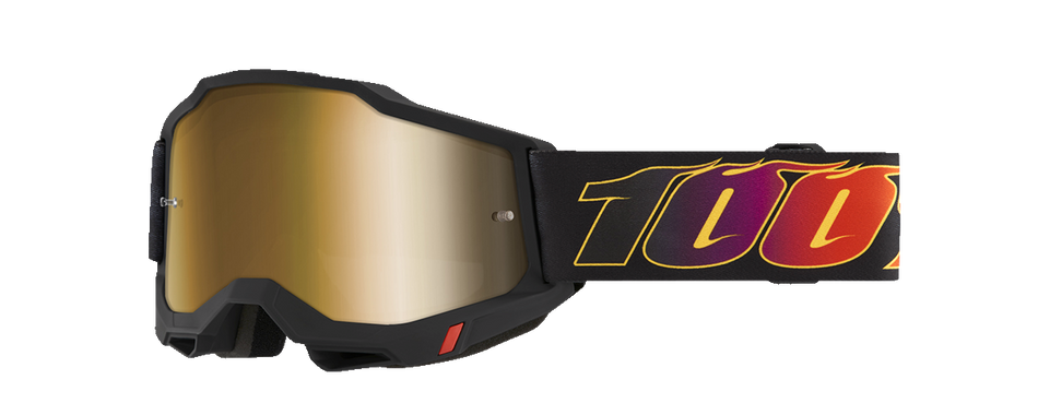 100% Accuri 2 Goggles - El Diablo - True Gold Mirror 50014-00026