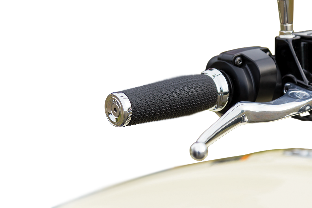 KURYAKYN Grips - Thresher - 7/8" - Chrome 5950
