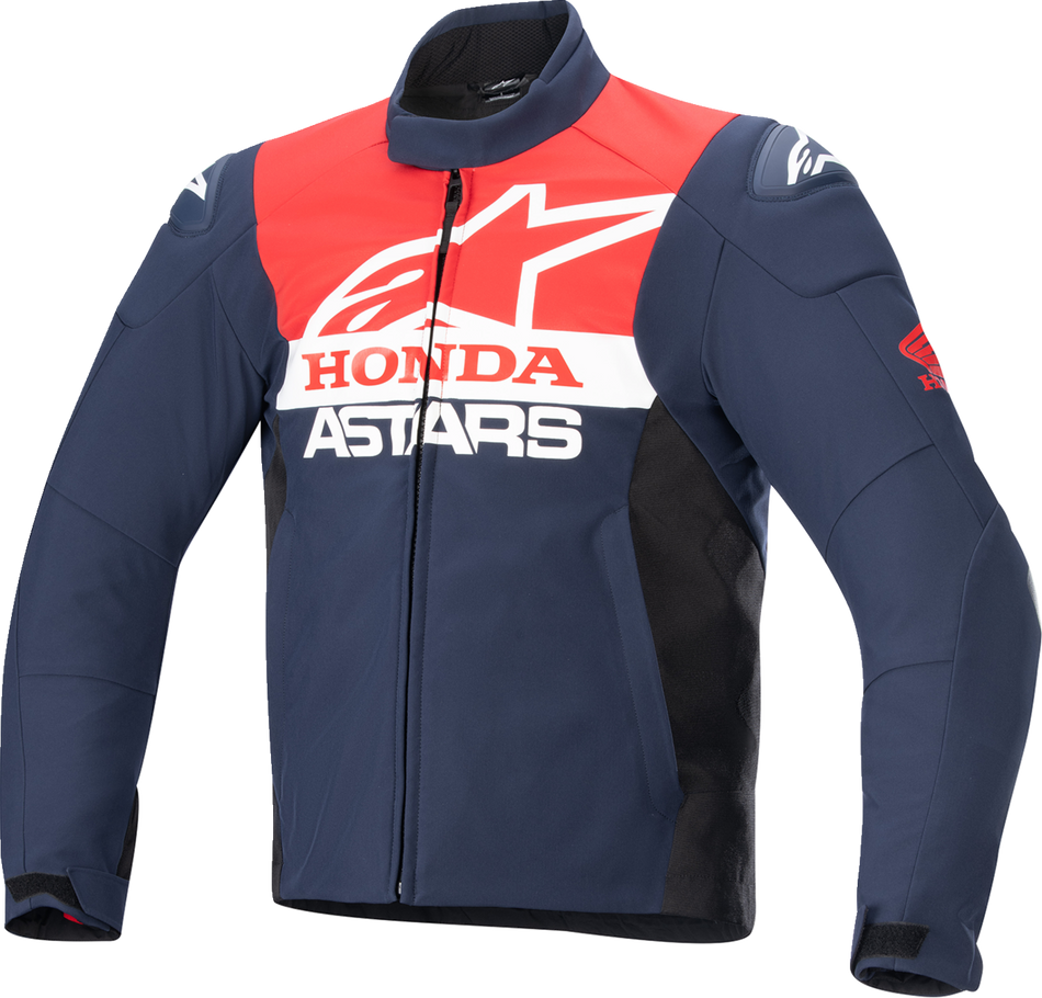 ALPINESTARS Honda SMX Waterproof Jacket - Blue/Black/Red - Small 3206223-7163-S