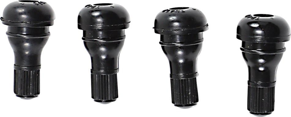 MOOSE UTILITY Valve Stem - Push-In - Black TR412-B4