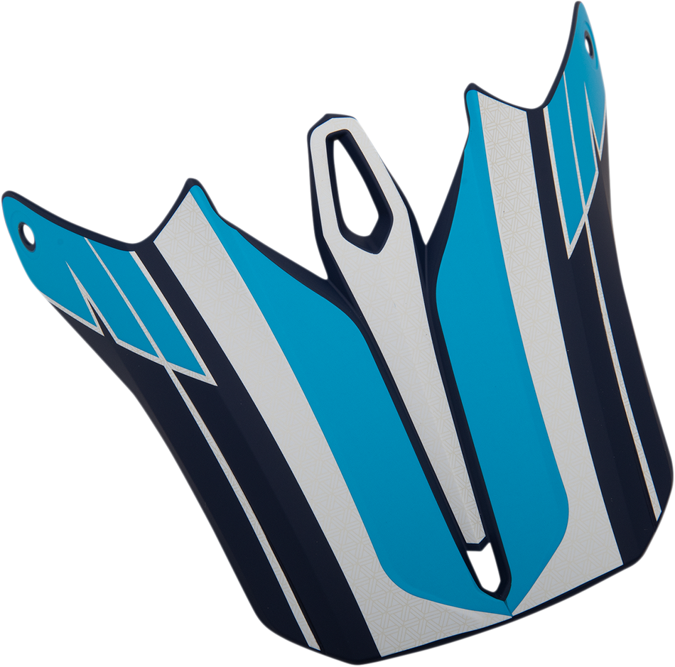 Z1R F.I. Visor Kit - Hysteria - Blue/White 0132-1359