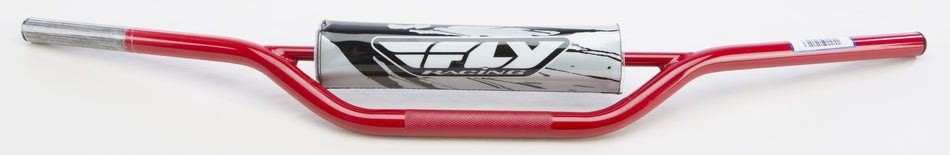 FLY RACING 1010 Carbon Steel Handlebar Kx/Rm Red MOT-124X-PC-RD