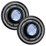ORACLE Lighting 07-18 Jeep Wrangler JK Oculus 7in. ColorSHIFT Bi-LED Projector Headlights 5876-504