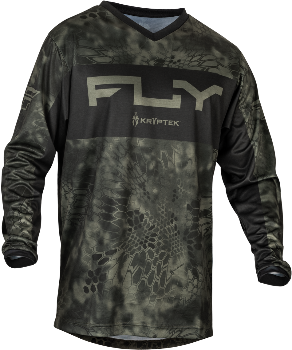 FLY RACING F-16 Se Kryptek Jersey Moss Grey/Black 2x 377-9252X