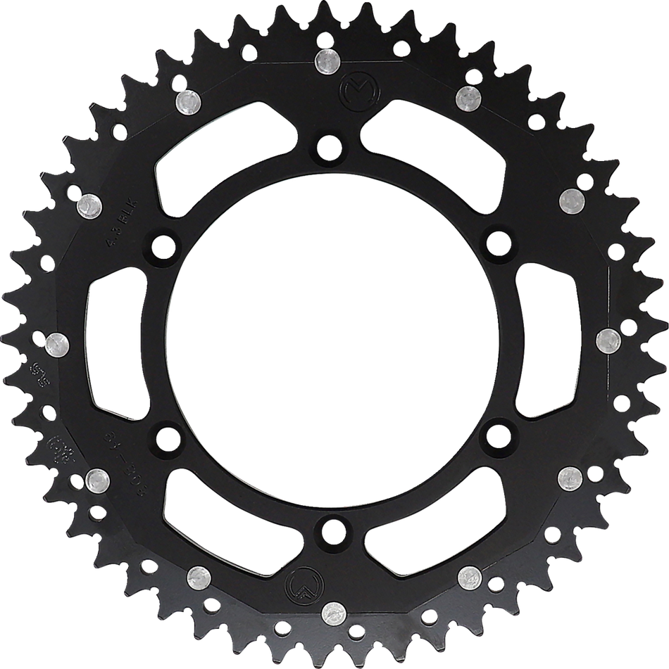 MOOSE RACING Dual Sprocket - Black - 49 Tooth 1210-808-49-10X