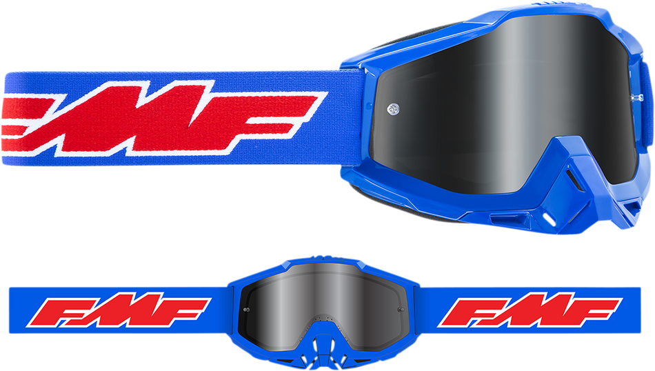 FMF PowerBomb Sand Goggles - Rocket - Blue - Smoke F-50043-00002 2601-2984