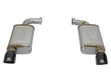 aFe MACHForce XP 2.5in 409 Stainless Axle Back Exhaust w/ Black Tips 15-17 Ford Mustang I4-2.3L (t) 49-43085-B