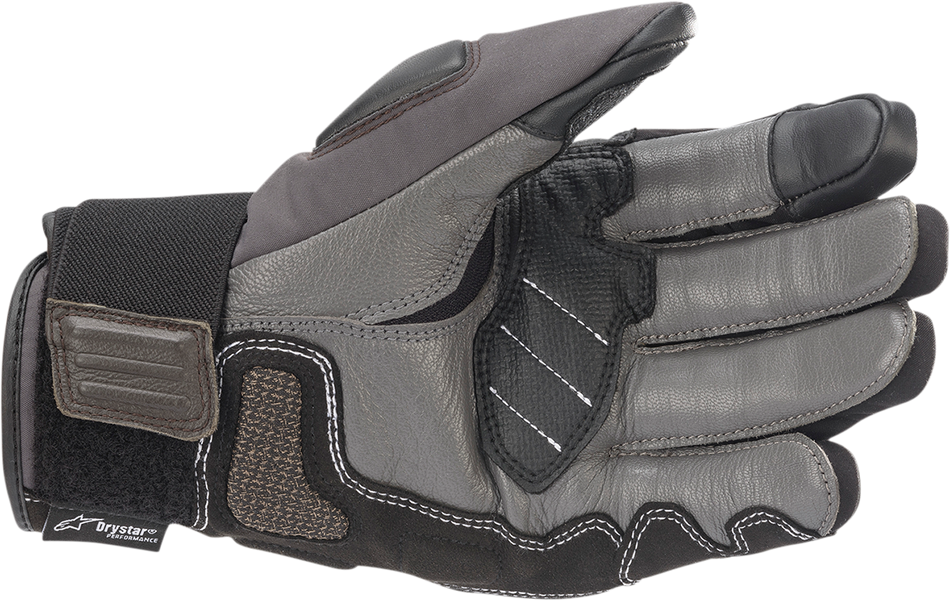 Guantes ALPINESTARS Corozal V2 Drystar - Marrón/Negro/Gris oscuro - Pequeño 3525821-1086-S 