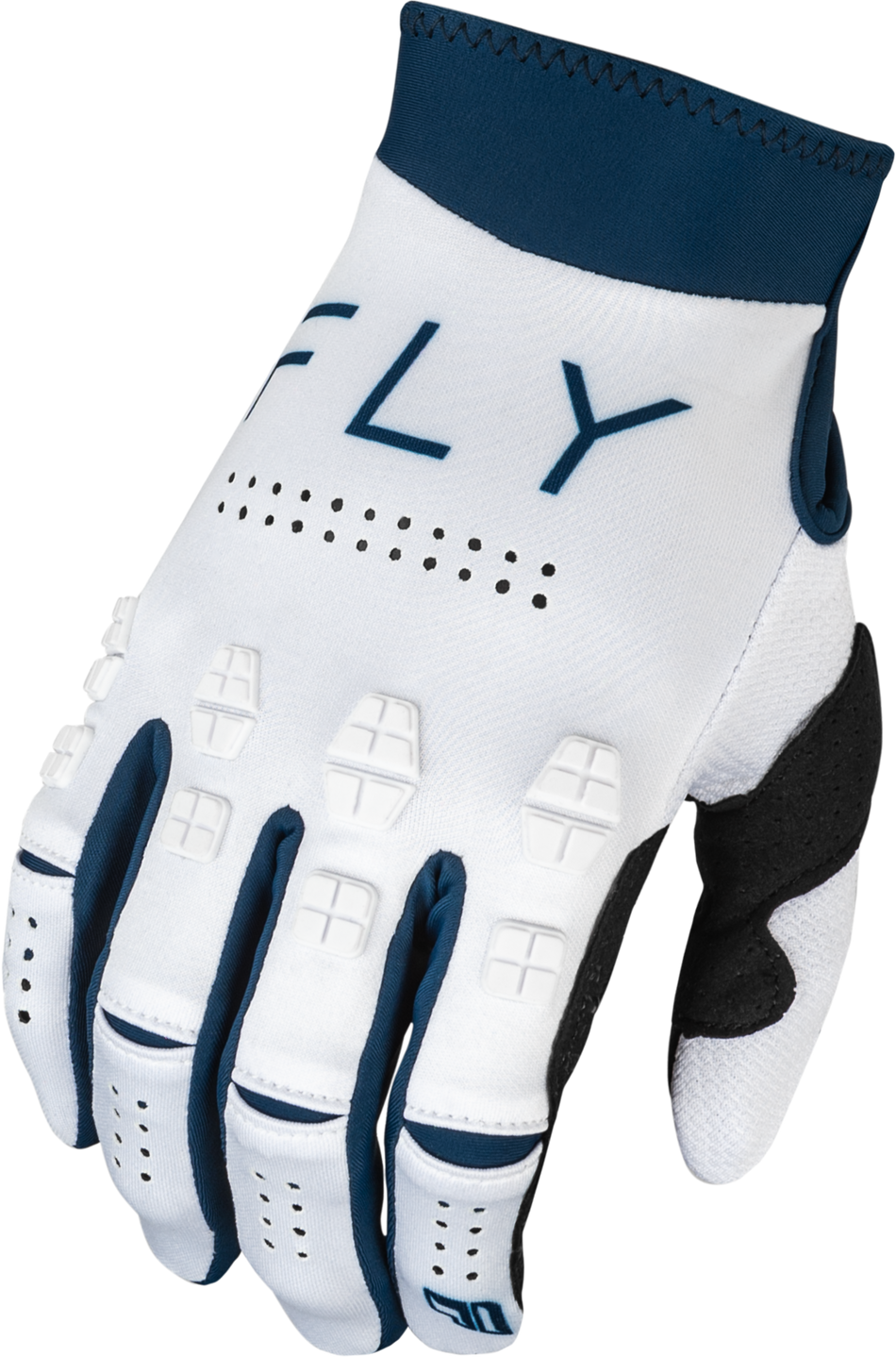 FLY RACING Evolution Dst Gloves White/Navy Xl 377-112X