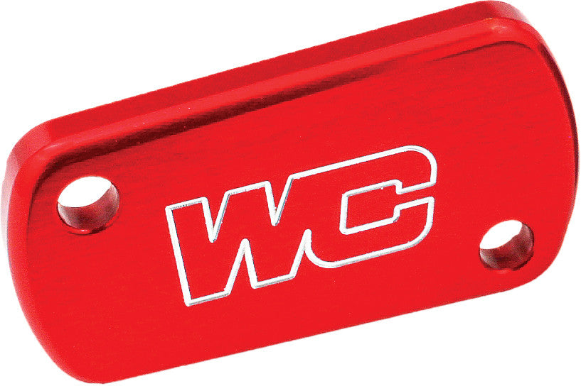 WORKS Rear Brake Cover (Red) 21-605