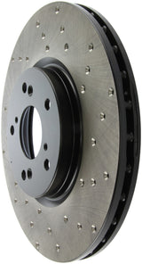 StopTech 04-08 Acura TL/TL-S Brembo Drilled Left Front Rotor 128.40062L