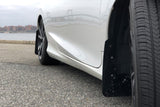 Rally Armor 16-19 Honda Civic Si UR Red Mud Flap w/ Black Logo MF50-UR-RD/BLK
