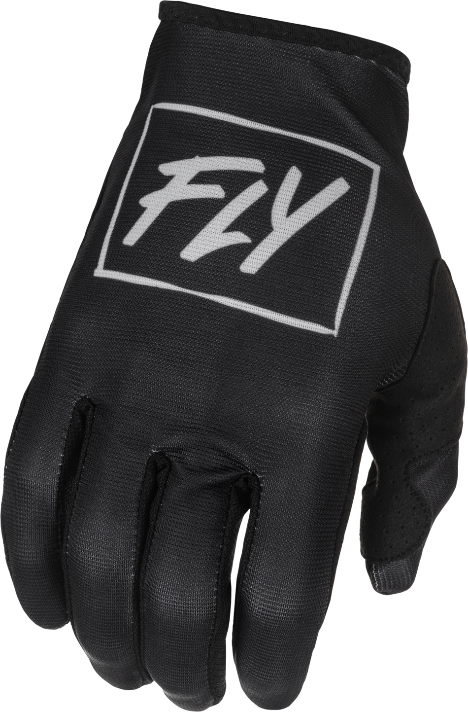 FLY RACING Youth Lite Gloves Black/Grey Yl 375-710YL