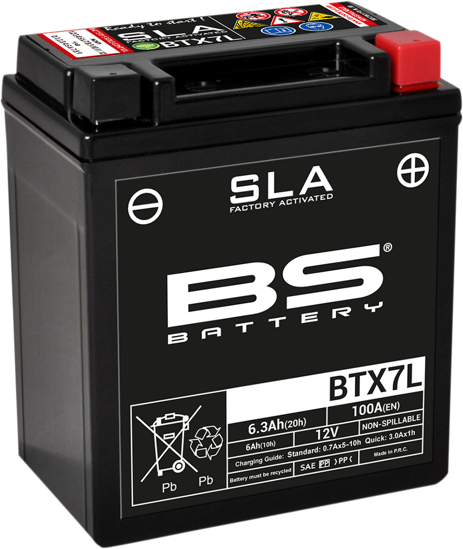 BS BATTERY Battery - BTX7L (YTX) 300673