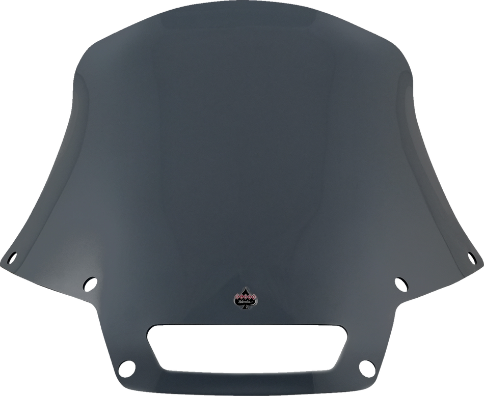 KLOCK WERKS Flare™ Windshield - 10" - Dark Smoke - FXLRST KWW-02-0611