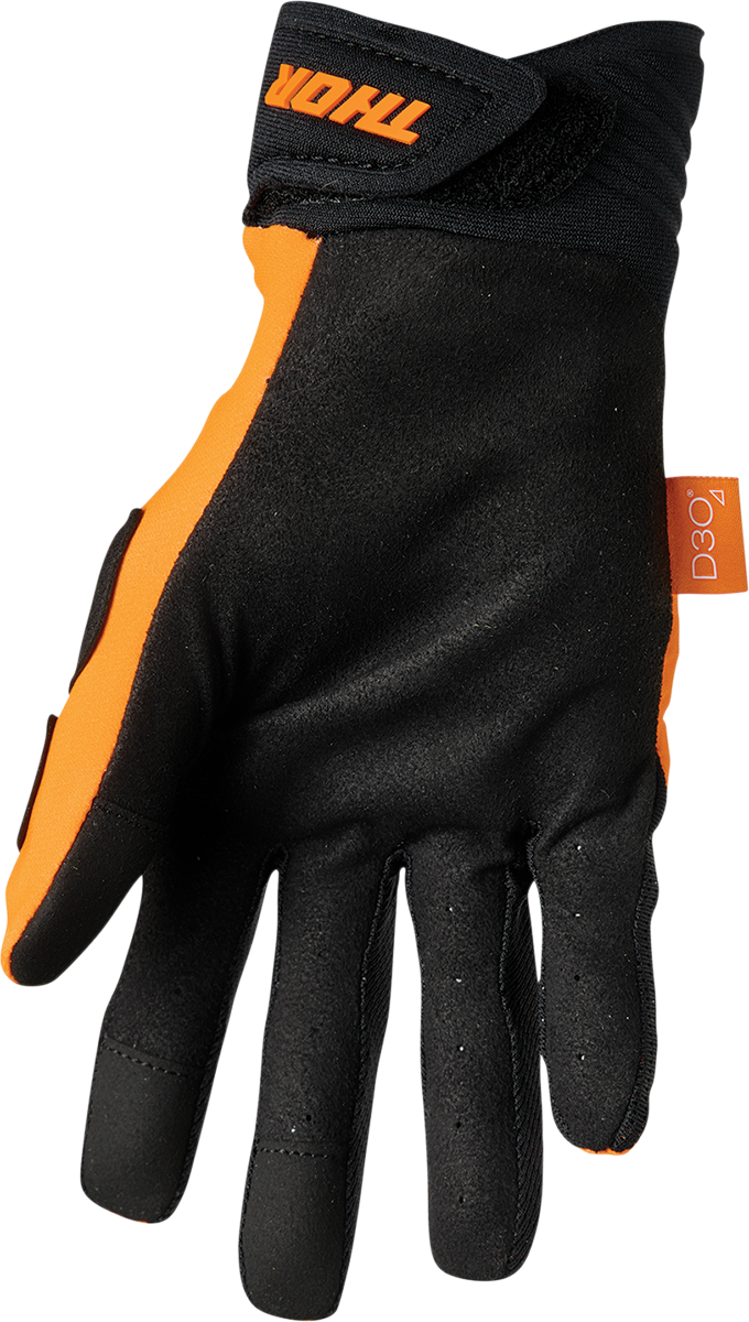 THOR Rebound Gloves - Fluo Orange/Black - Medium 3330-6730