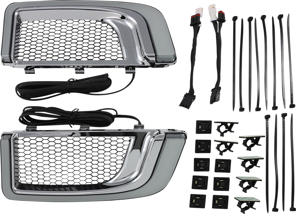 KURYAKYN Lower Grille - LED - Chrome 5063