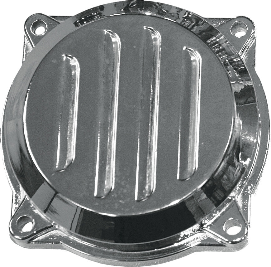 HARDDRIVE Carburetor Top Cover Chrome Louvered Design 38-124A