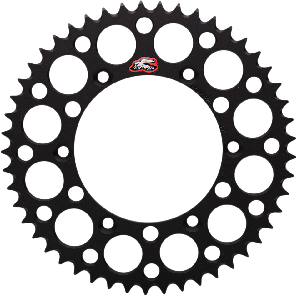 RENTHAL Sprocket - Suzuki - Black - 49 Tooth 123U-520-49GYBK