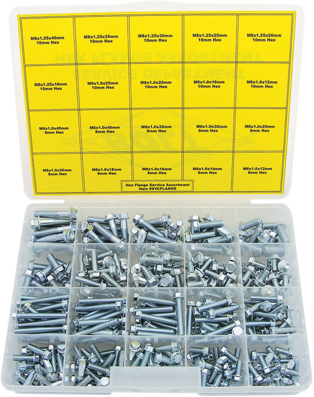 BOLT Bolt Assortment - Flange - 352-Piece SVCFLANGE