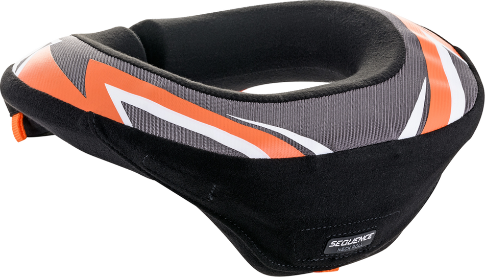 ALPINESTARS Youth Sequence Neck Roll - Black/Anthracite/Orange - S/M 6741018-148-SM