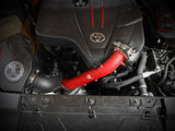 aFe BladeRunner Red 2-3/4in Aluminum Charge Pipe 2021 Toyota Supra GR (A90) I4-2.0L (t) B48 46-20488-R