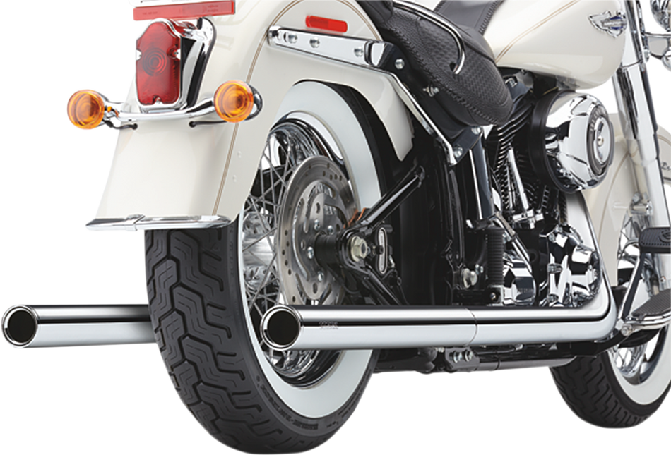 Escape doble COBRA True - Punta Billet - Softail '86-'06 6984 